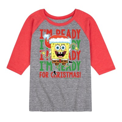 Boys' - SpongeBob SquarePants - I'm Ready For Christmas