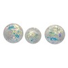 Kurt Adler 90MM Glass Iridescent Snowflake Ball, Finial, and Onion 3-Piece Ornament Set - 4 of 4