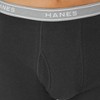 Hanes Men's Super Value Moisture-Wicking Cotton Boxer Briefs 10pk - Black/Gray - 3 of 4