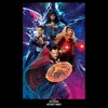 Boy's Marvel Doctor Strange in the Multiverse of Madness Group Poster Pull Over Hoodie - image 2 of 4