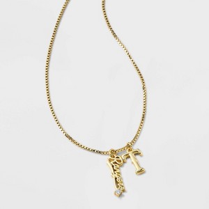 Bijoux Sport by Luv Aj MLB Gold Charm Necklace - 1 of 4