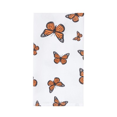 Butterfly Organic Cotton and Linen Kitchen Towel