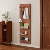 Sapphtopaz 47.6" Full Length Mirror with Shelf, Multifunctional Mirror Full Length with Hook Wall Mounted, Full Body Mirror for Entrance - 3 of 4