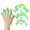 Unique Bargains Silicone Resistance Lightweight Aquatic Webbed Finger Frog Swimming Fins 3 Pairs - 4 of 4