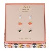 FAO Schwarz Pumpkin, Ghost and Haunted House Trio Earring Set - 2 of 2