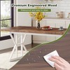 Kumasinova 70.86" Rectangle Dining Table,Modern Kitchen Table with Wood Tabletop,Center Table for Dining Room,Living Room & Office - 4 of 4
