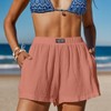 Women's Cotton High-Rise Cover-Up Shorts - Cupshe - 4 of 4