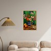 Art Remedy Floral Vase and Fruits Vase Paintings Framed - 2 of 4