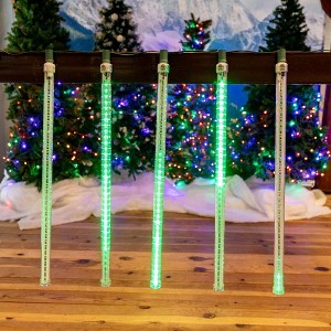 Novelty Lights LED Cascading Meteor Starfall Tube Icicle Light Pack of 5 - 1 of 4