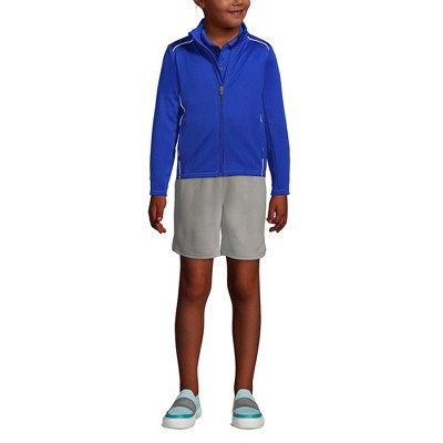 Lands' End School Uniform Kids Active Track Jacket