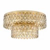 Z-Lite Dealey 12 - Light Flush Mount in  Heirloom Brass - 3 of 4