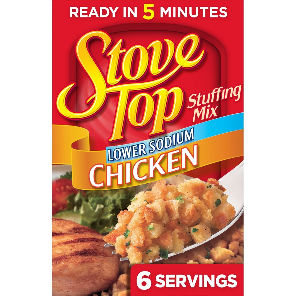 Stove Top Lower Sodium Stuffing Mix for Chicken 6oz