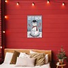 Stupell Industries Let It Snow Joyful Snowman Canvas Art - 3 of 4