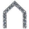 VidaXL Christmas Garland with LED Lights 66 ft Silver - 2 of 4