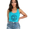 Simply Sage Market Women's Lake Like Circle Racerback Tank - 2 of 4