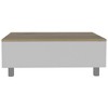 Lift-Top Coffee Table with Hidden Storage and Wheels ¨C Ideal for Living Room or Entertainment Areas - 4 of 4