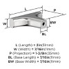 Amerock Merced Knob for Cabinets, Drawers, and Furniture - 3 of 4