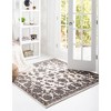 Unique Loom Boston Collection Area Rug - Floral - 2 of 4