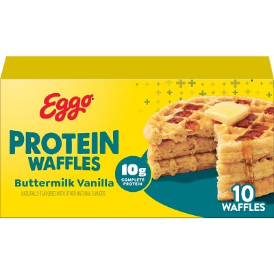 Eggo Buttermilk Vanilla Protein Frozen Waffles - 12.3oz/10ct