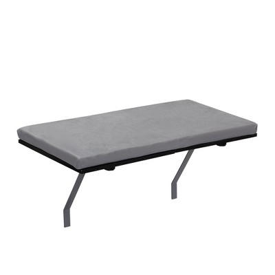Sandinrayli Cat Window Seat Wall Mount Perch House, Heavy Duty Cat Bed Shelves Furniture, Grey