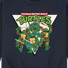 Men's - Teenage Mutant Ninja Turtles - Triangle Graphic Fleece Sweatshirt - 2 of 4