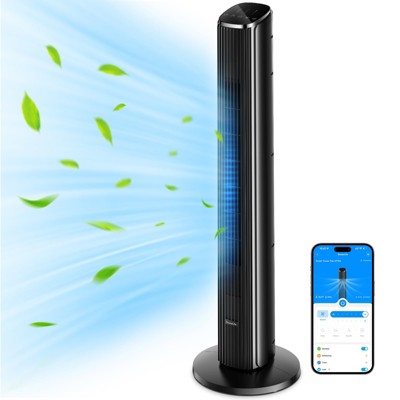 SKONYON Tower Fans 35" 60° Oscillating Standing Fans with Remote