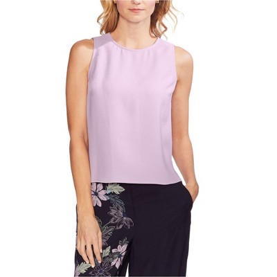 Vince Camuto Womens Crepe Pullover Blouse