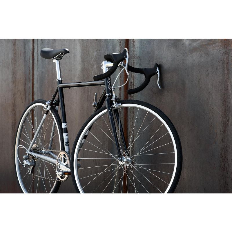 State Bicycle Co. Adult Bicycle 4130 Road Bike  - Black & Metallic 8-Speed | 29" Wheel Height, 5 of 11