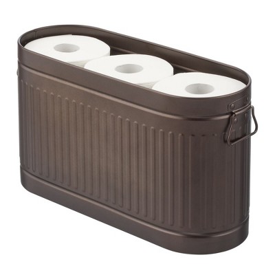 Mdesign Toilet Paper Holder Canisters : Target