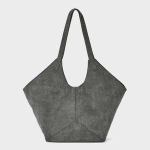 Slouchy Faux Suede Tote Handbag - Universal Thread™ - 1 of 4