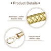 Unique Bargains PU Leather Braided Fashion Women's Handbag Purse Strap 2 Pcs - 3 of 4