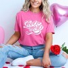 Simply Sage Market Women's Love More Words Short Sleeve Garment Dyed Tee - 2 of 4