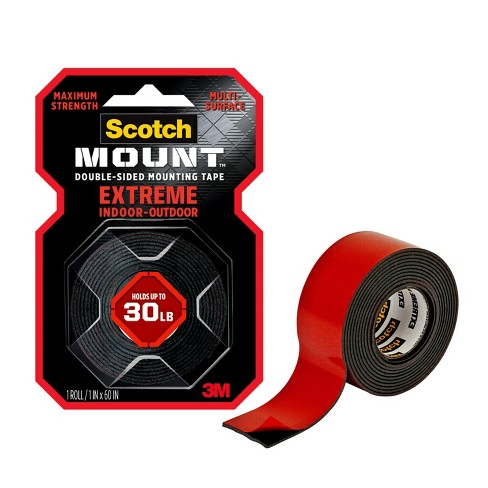 3M Extremely Strong Mounting Tape 1"x60" - image 1 of 4