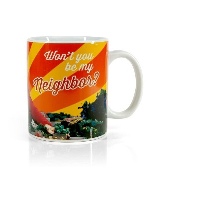 Surreal Entertainment Mister Rogers Neighborhood Mug | Won't You Be My Neighbor | Holds 15 Ounces