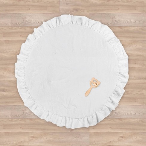 Round Macrame Baby Play Mat - Large