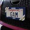 Akron Zips Corner Stripes License Plate Tag Frame - 3 of 4