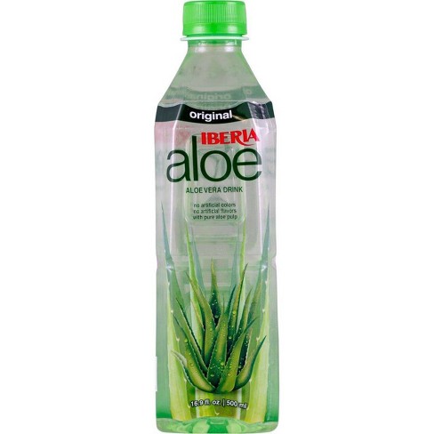 IBERIA aloe Original Aloe Vera Drink 16.9 fl oz Bottle