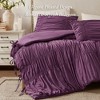 Lyngins French Country Comforter Set, Romantic Ruched Design Bedding Set, 1 Comforter & 1 Sham, Ultra-Soft Microfiber, All-Season Quilt Bedding Set - 4 of 4