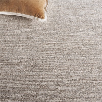 Beige Synthetic Hand-knotted Rectangular 4' x 6' Area Rug