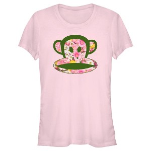 Junior's Women Paul Frank Floral Julius the Monkey T-Shirt - 1 of 4