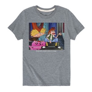 Boys' - Hey Arnold! - Stoop Kid Short Sleeve Graphic T-Shirt - 1 of 3