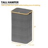SpaceAid 110 L Laundry Hamper with Lid features Bamboo Handle - 4 of 4