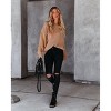 Clearlove Womens Crewneck Long Sleeve Pullover Sweaters Cable Knit Casual Loose Chunky Sweater Tops - 4 of 4