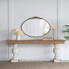 GlasFlength Decorative Wall Mirrors Baroque Inspired Full Length Mirror with Ornate Frame for Bathroom Living Room, Gold, 30"*1.5"*32" - 3 of 4
