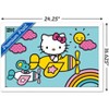 Trends International Hello Kitty: 19 Pink - Airplane Framed Wall Poster Prints - 3 of 4