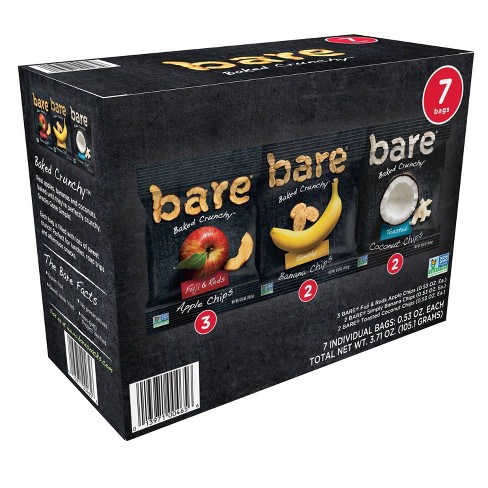 Bare Apple Banana Coconut Chips Varity Pack - 7ct - image 1 of 4