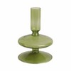 Glass Taper Candle Holder - Modern Decorative Candlestick for Home, Office, Bedroom & Living Room - Elegant Tall Contemporary Accent Decor - 2 of 4