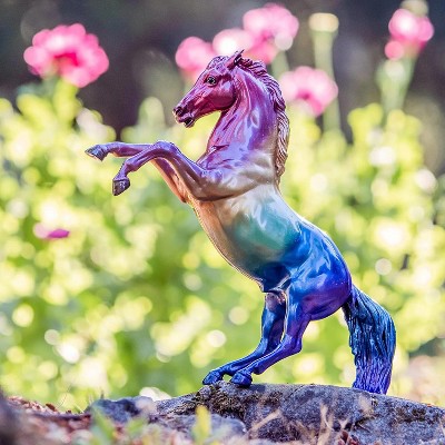Jewels Rainbow Decorator Metallic Stallion Figurine