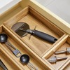 iDesign Acacia Wood Kitchen Drawer Organizer - Set of 3 - Natural - 3 of 4