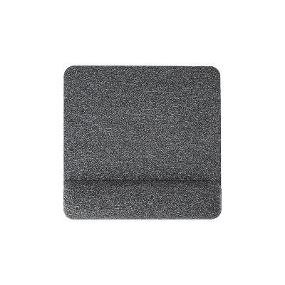 Allsop Premium Plush Foam Non-Skid Mouse Pad with Wrist Rest Gray (32311)